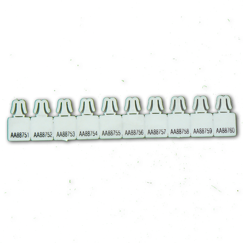 Tebco UVM Seals - White (1000 seals) - BagMasters Australia
