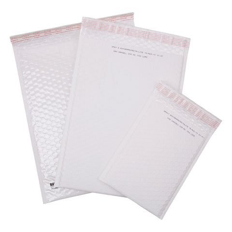 Padded Mailer (White - end opening) Price per carton - BagMasters Australia