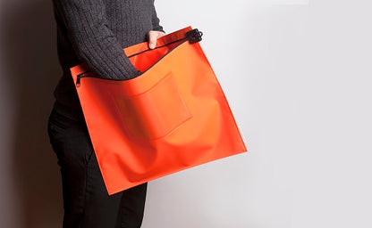 Courier Satchel - A3 Landscape - Black - BagMasters Australia