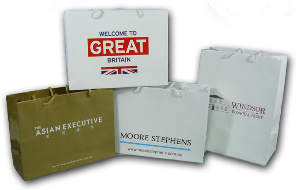 Gloss Laminated Paper Bags - BagMasters Australia