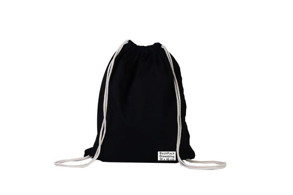Calico/Cotton Drawstring Backpack  Bags 38cm x 46cm (Price per 200) - BagMasters Australia